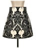 Zara Graphic Ivory Black Formal Skirt Size XS - photo 1