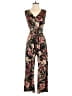 19 Cooper Paisley Black Jumpsuit Size S - photo 1