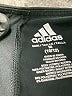 Adidas 100% Polyester Stripes Black Active Skirt Size 10 - 12 - photo 3