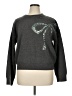 AVARA Paisley Gray Pullover Sweater Size XL - photo 1