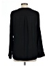 Express 100% Polyester Black Long Sleeve Blouse Size L - photo 2