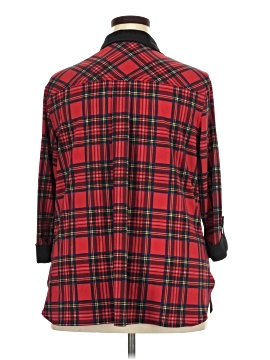 Nygard 3/4 Sleeve Button-Down Shirt (view 2)