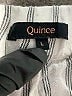 Quince 100% Linen Stripes Silver Linen Pants Size L - photo 7