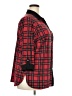Nygard Plaid Red 3/4 Sleeve Button-Down Shirt Size 2X - photo 4