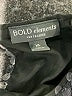 Bold Elements 100% Polyester Metallic Silver Long Sleeve Blouse Size XL - photo 7