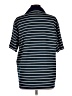 Under Armour Stripes Blue Short Sleeve Blouse Size L - photo 2