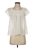 Max Studio Ivory Short Sleeve T-Shirt Size XXS - photo 1