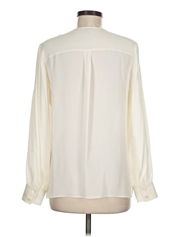Carlisle Long Sleeve Silk Top (view 2)