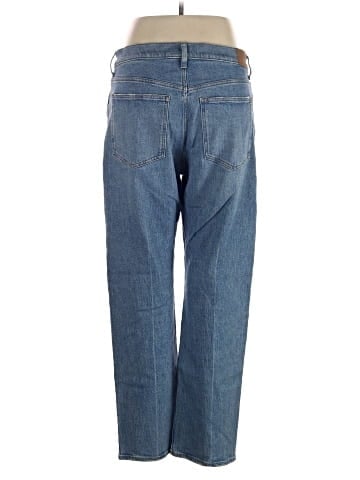 Madewell The '90s Straight Jean in Rondell Wash: Crease Edition (view 2)