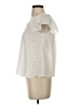 Max Studio Ivory Short Sleeve T-Shirt Size XXS - photo 5