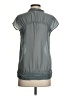 Ann Taylor LOFT 100% Polyester Gray Short Sleeve Blouse Size S - photo 2