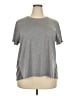 Nike 100% Polyester Gray Active T-Shirt Size 2X - photo 1
