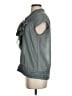 Ann Taylor LOFT 100% Polyester Gray Short Sleeve Blouse Size S - photo 5