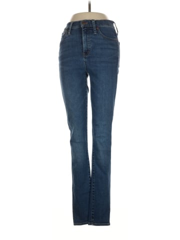 Madewell Tall 10" High-Rise Skinny Jeans in Wendover Wash: TENCEL&trade; Denim Edition (view 1)