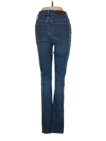 Madewell Tall 10" High-Rise Skinny Jeans in Wendover Wash: TENCEL&trade; Denim Edition (view 2)