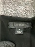 J.Crew 100% Polyester Black 3/4 Sleeve Blouse Size 4 - photo 7