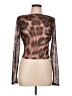 Unbranded Brown Long Sleeve Top Size L - photo 1