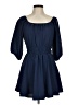 Assorted Brands Solid Blue Casual Dress Size 6 - photo 1
