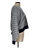 ABLE 100% Cotton Chevron-herringbone Gray Pullover Sweater Size L - photo 4