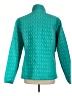 Lands' End 100% Polyester Argyle Teal Jacket Size L (tall) - photo 2