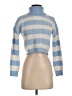 Mi ami Stripes Blue Turtleneck Sweater Size XS - photo 1