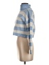 Mi ami Stripes Blue Turtleneck Sweater Size XS - photo 5