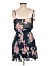 Trixxi 100% Polyester Floral Blue Casual Dress Size L - photo 2