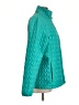 Lands' End 100% Polyester Argyle Teal Jacket Size L (tall) - photo 4