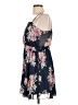 Trixxi 100% Polyester Floral Blue Casual Dress Size L - photo 5