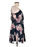 Trixxi 100% Polyester Floral Blue Casual Dress Size L - photo 4