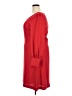 Ann Taylor 100% Polyester Solid Red Cocktail Dress Size 18 (tall) - photo 5