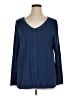 Chico's Blue Pullover Sweater Size XL (3) - photo 1