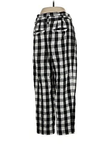 Madewell Paperbag Pants in Gingham (view 2)