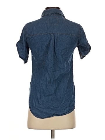Girl Krazy Short Sleeve Button-Down Shirt (view 2)