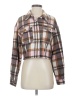 Assorted Brands 100% Polyester Plaid Brown Jacket Size 4 - photo 1