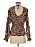 Only Orange Long Sleeve Blouse Size XS - photo 2