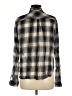 Rag & Bone 100% Cotton Plaid Black Long Sleeve Button-Down Shirt Size M - photo 2