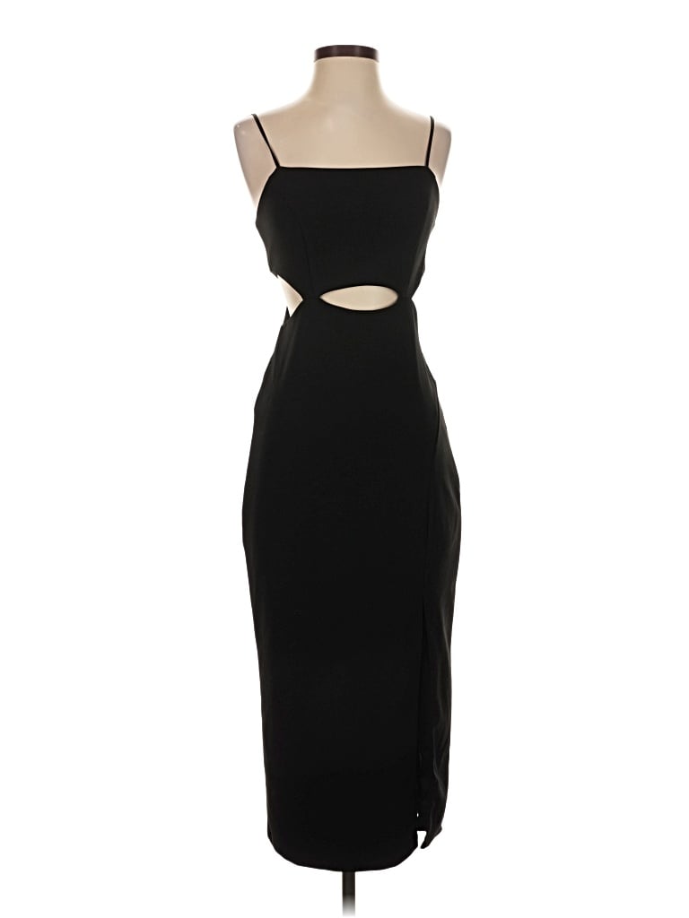 Pre-owned Lulus Cocktail Dress In Black