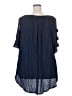 C established 1946 100% Rayon Blue 3/4 Sleeve Blouse Size 18 - photo 2