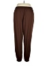 Girlfriend Collective 100% Polyester Solid Brown Casual Pants Size XL - photo 2