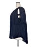 C established 1946 100% Rayon Blue 3/4 Sleeve Blouse Size 18 - photo 5