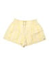 Roxy 100% Cotton Stripes Yellow Shorts Size M - photo 1