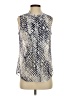 CAbi 100% Polyester Blue Sleeveless Blouse Size S - photo 1