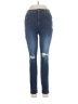 KANCAN JEANS Hearts Blue Jeans Size 30 waist - photo 1