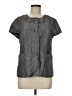 Madison Tweed Gray Short Sleeve Blouse Size 8 - photo 1