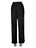 BCBGMAXAZRIA 100% Polyester Solid Black Track Pants Size M - photo 2
