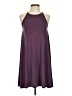 Alya Solid Purple Casual Dress Size S - photo 1