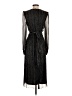 Jessica Howard 100% Polyester Metallic Black Cocktail Dress Size S (estimated) - photo 2