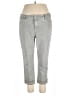 So Slimming by Chico's Chevron-herringbone Gray Jeans Size 16 - photo 1