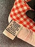 Bebop Checkered-gingham Orange Shorts Size S - photo 4